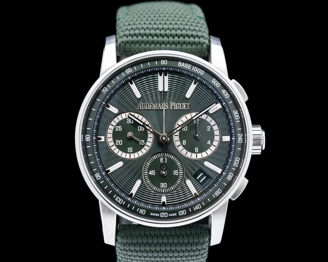 Audemars Piguet Code 11:59 Chronograph SS / Green Dial 