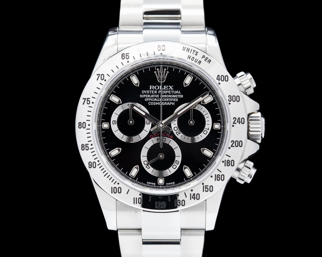 Rolex Daytona 116520 Black Dial Full-Set SHARP