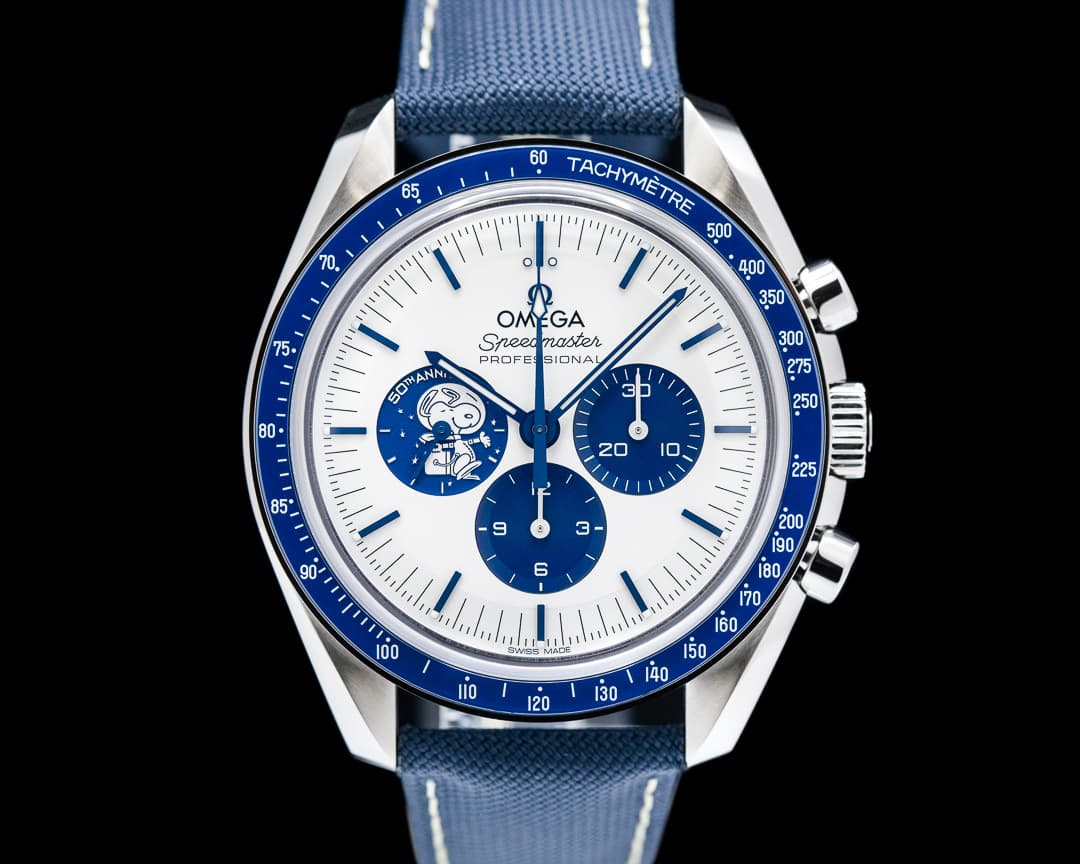 Omega Speedmaster Silver Snoopy Award 50th Anniversary