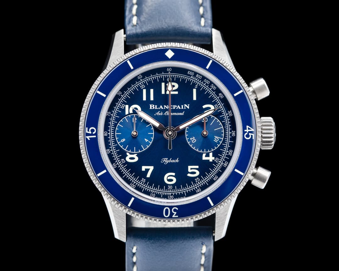 Blancpain Air Command AC03 Flyback Chronograph 36MM Deployant