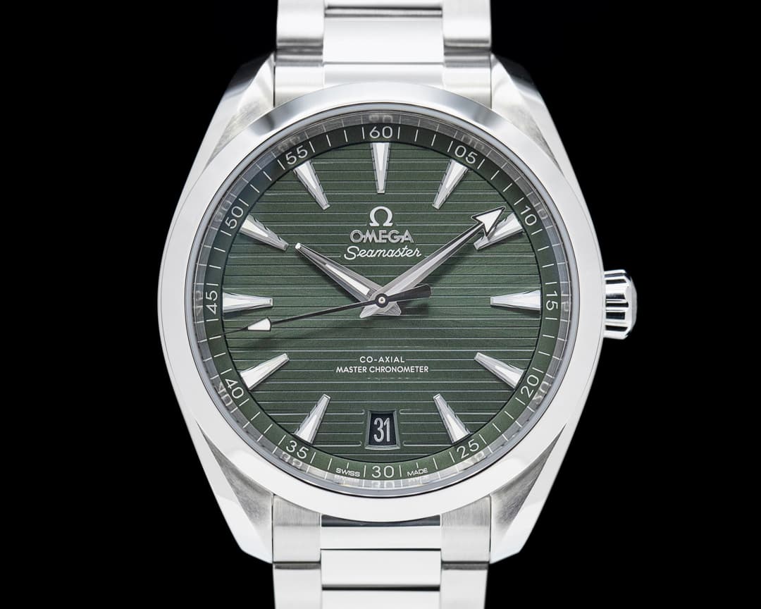 Omega Seamaster Aqua Terra Co-Axial Master Green Dial SS / SS 41mm UNWORN