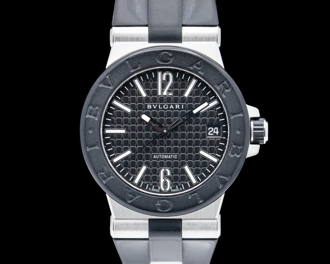Bulgari Diagono SS / Rubber