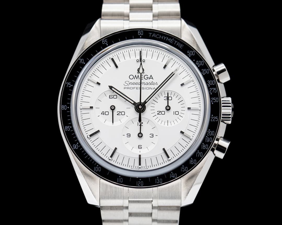 Omega Speedmaster Moonwatch Professional "Canopus" 18K White Gold UNWORN 