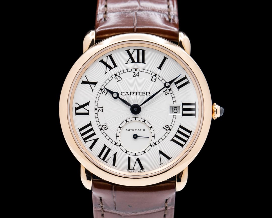 Cartier Ronde Louis Cartier 18k Rose Gold Automatic 40mm