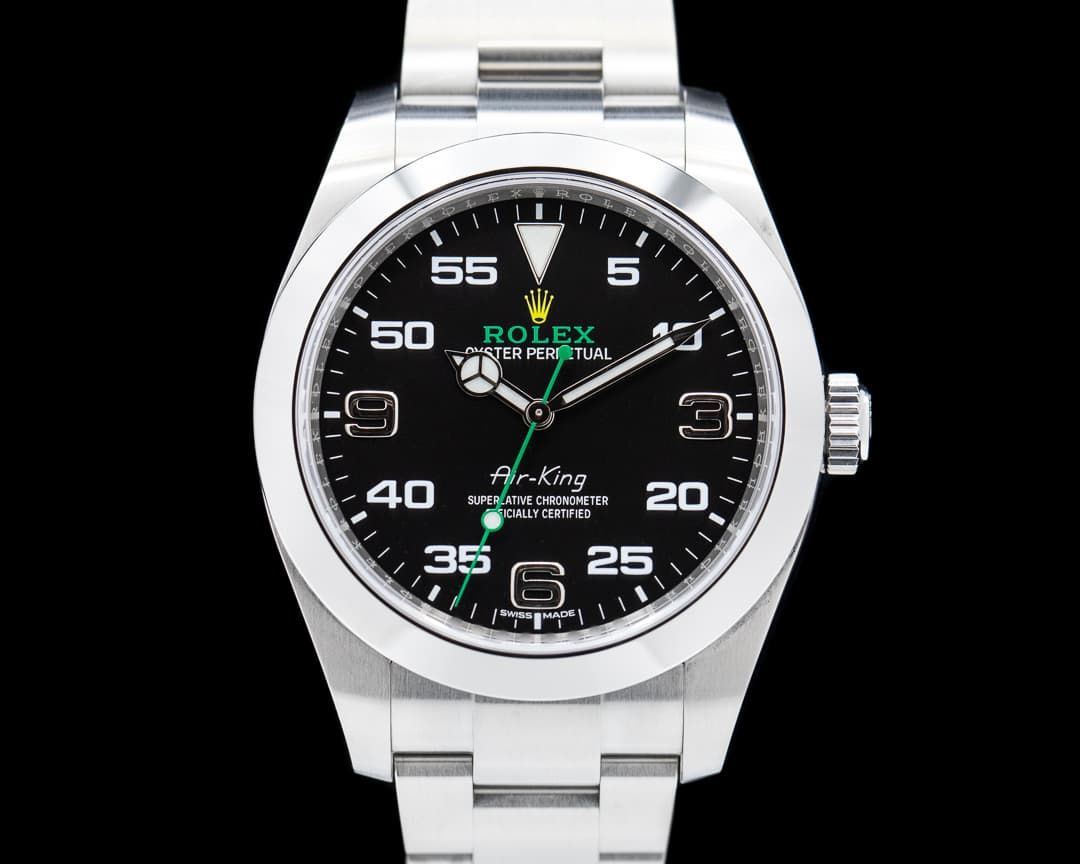 Rolex Air King 116900 Black Dial SS