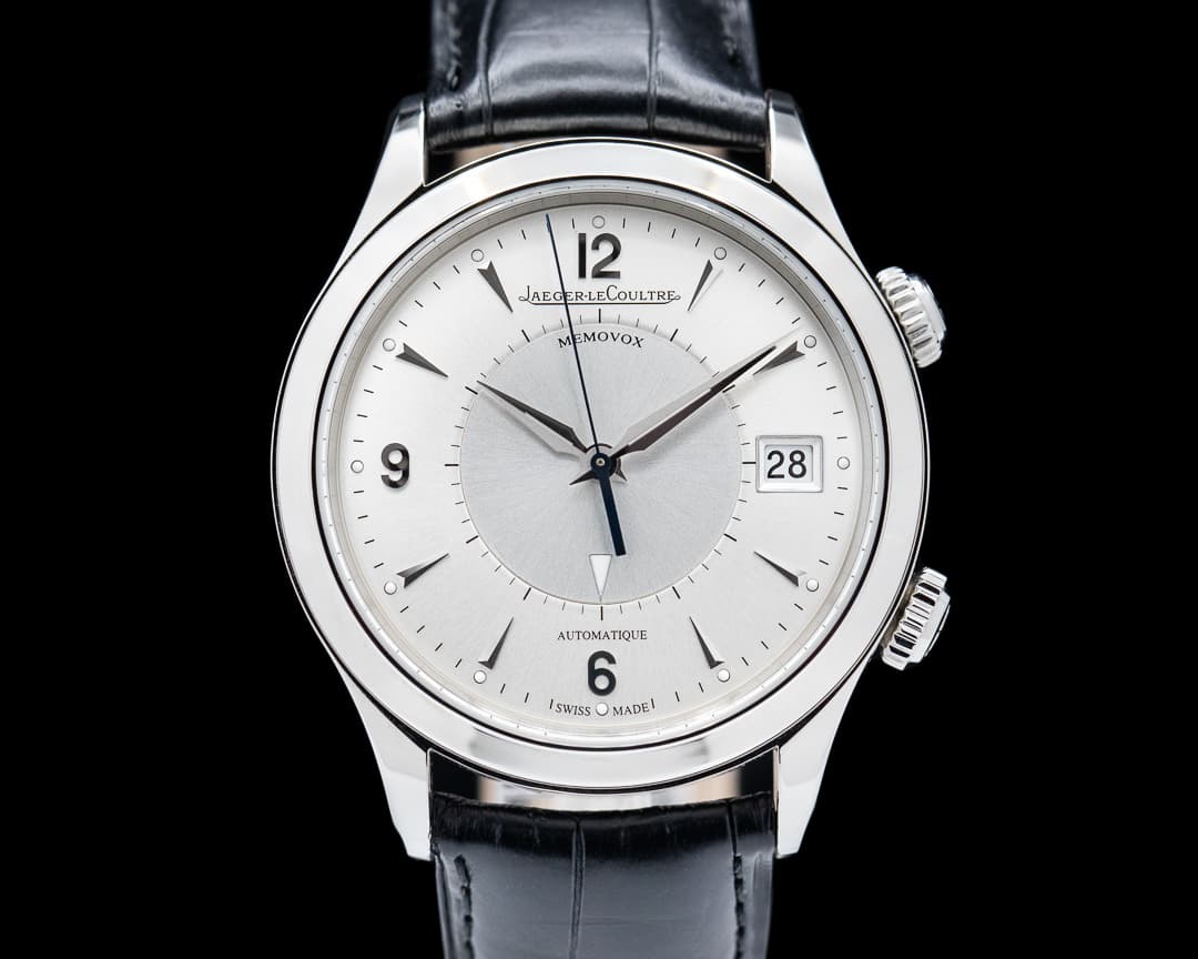 Jaeger LeCoultre Master Memovox SS Silver Dial