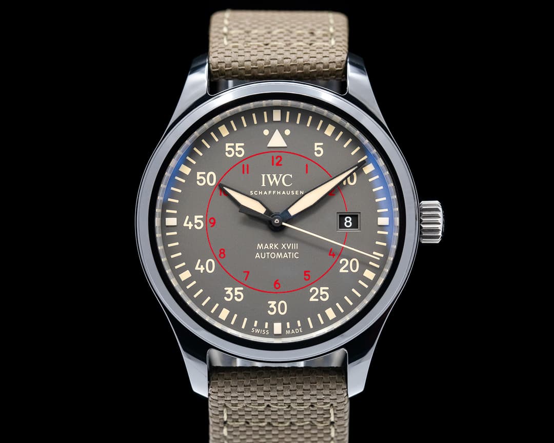 IWC TOP GUN Miramar Mark XVIII Ceramic / Anthracite Dial 