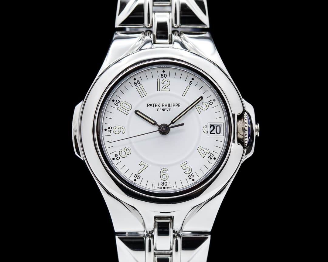 Patek Philippe Sculpture 5091 White Dial SS