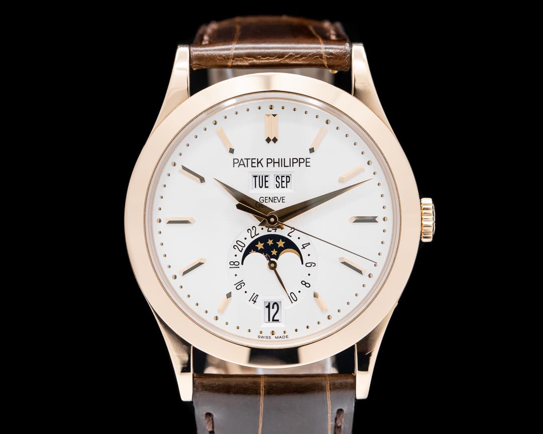 Patek Philippe Annual Calendar 5396R Rose Gold Silver Dial