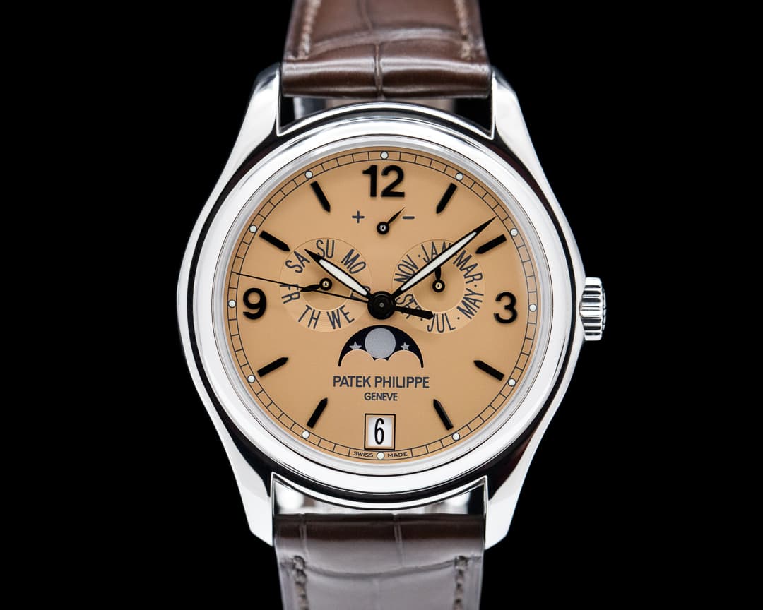 Patek Philippe Advanced Research 5450P Annual Calendar Platinum Salmon Dial Limited 