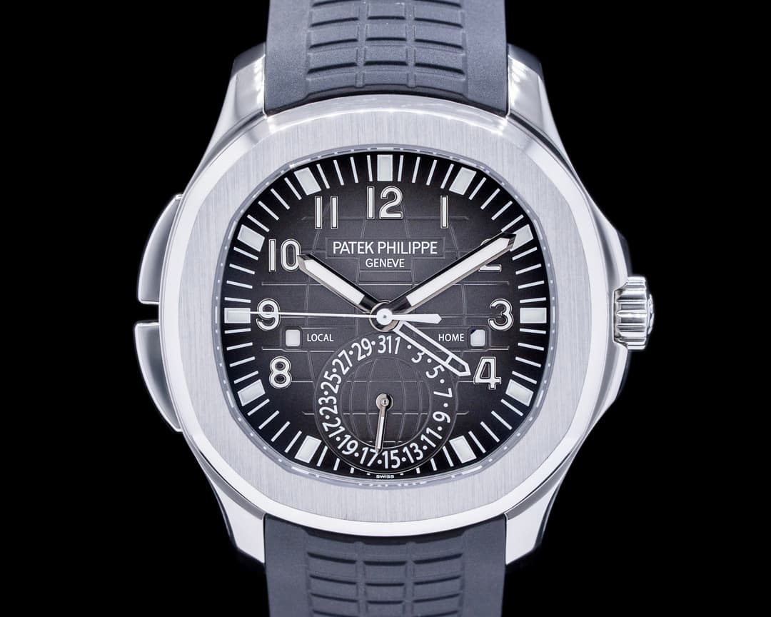 Patek Philippe Aquanaut 5164A Travel Time SS / Rubber 