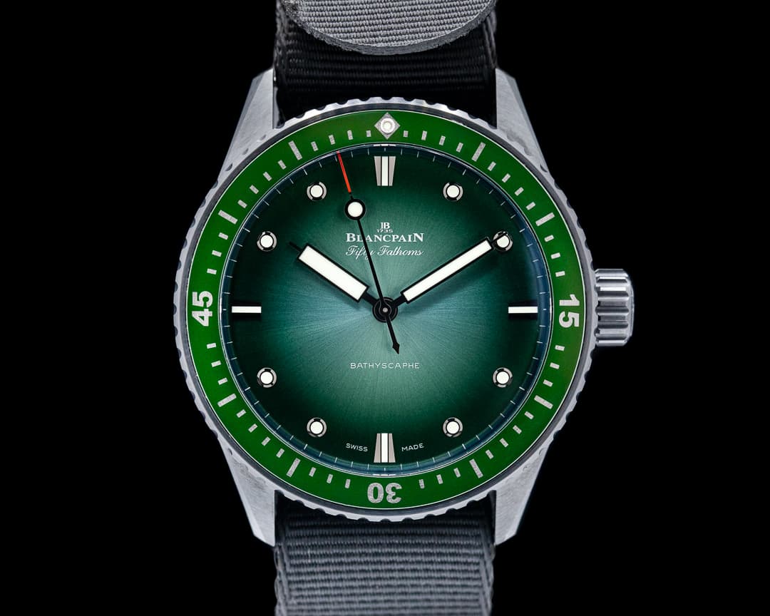 Blancpain Fifty Fathoms Bathyscaphe Mokarran Tropical Green Dial Limited 2020