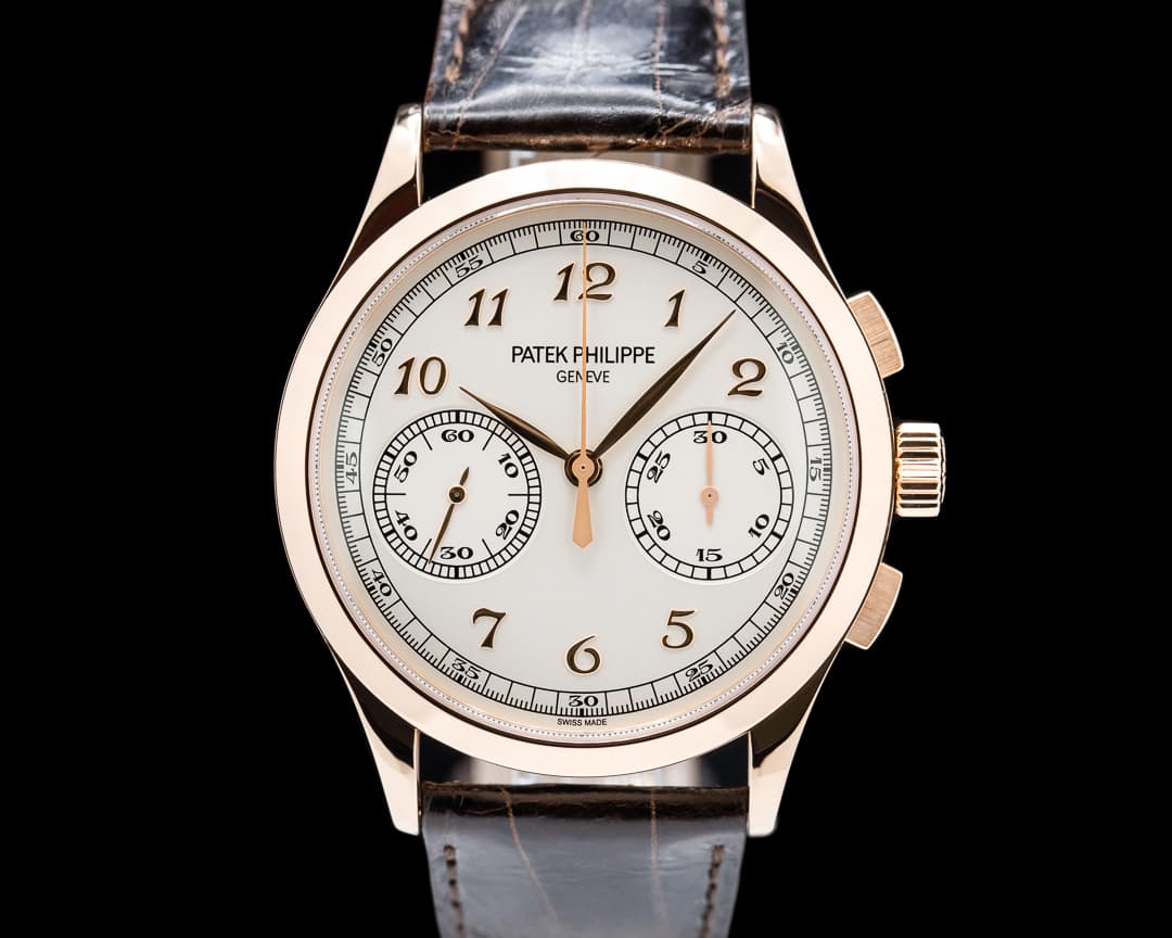 Patek Philippe Chronograph 5170 18K Rose Gold Silver Dial