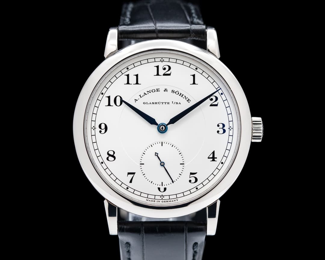 A. Lange and Sohne 1815 18K White Gold Silver Dial 235.026 38.5MM