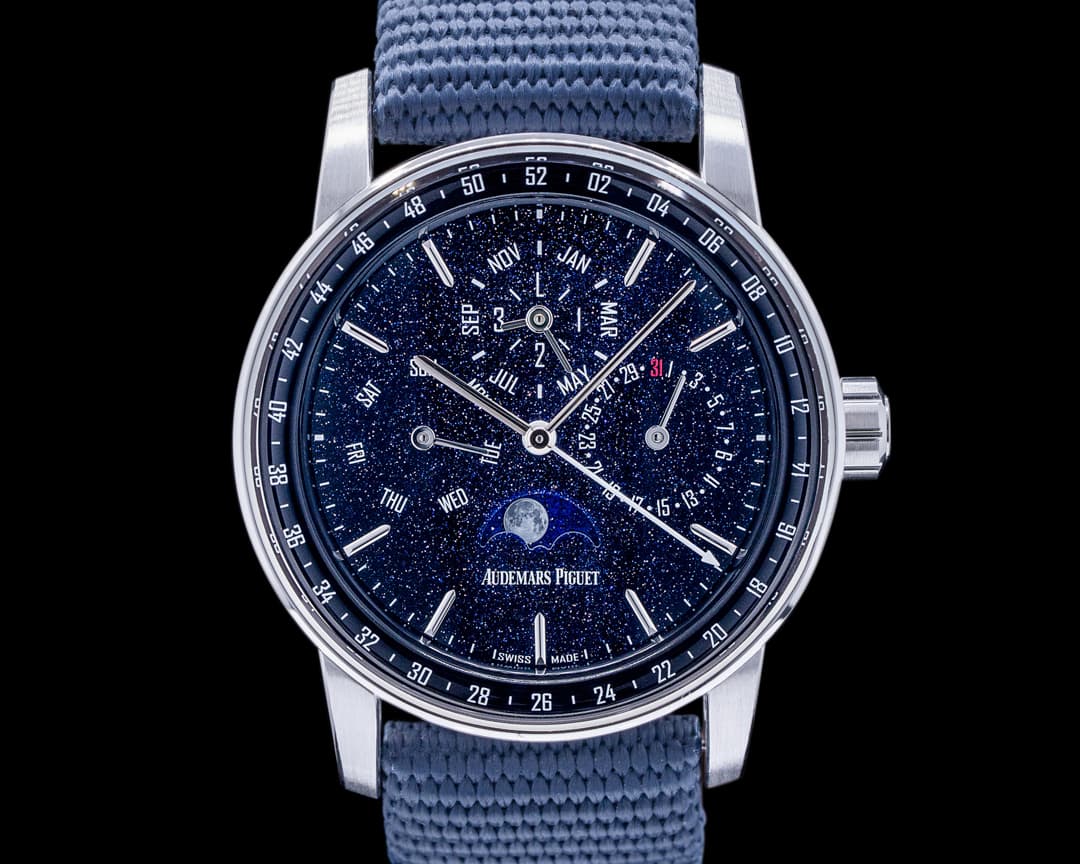 Audemars Piguet Code 11:59 Perpetual Calendar 18k WG / Blue Aventurine Dial UNWORN