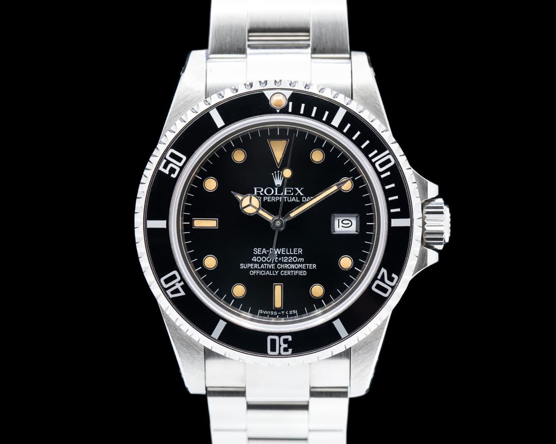 Rolex Vintage 16660 Sea Dweller Circa 1984 NICE PATINA FRESH SERVICE WOW