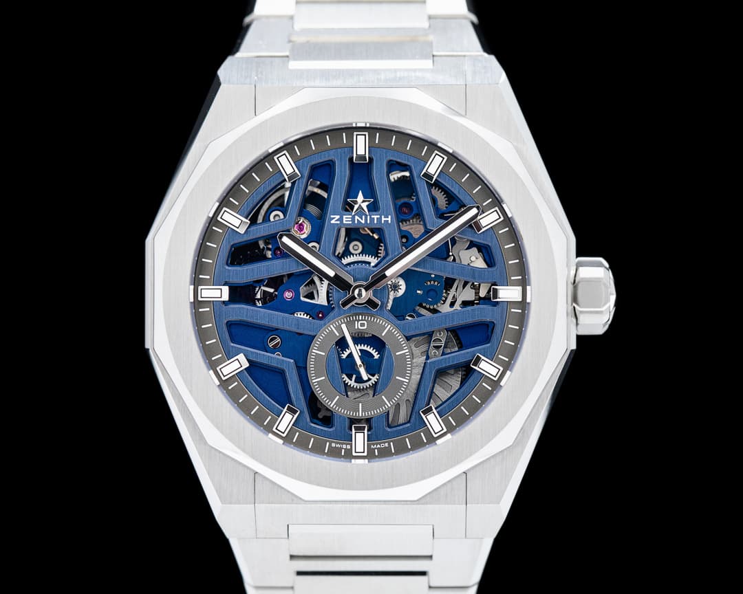 Zenith Defy Skyline Skeleton Blue SS NEW MODEL 2023 