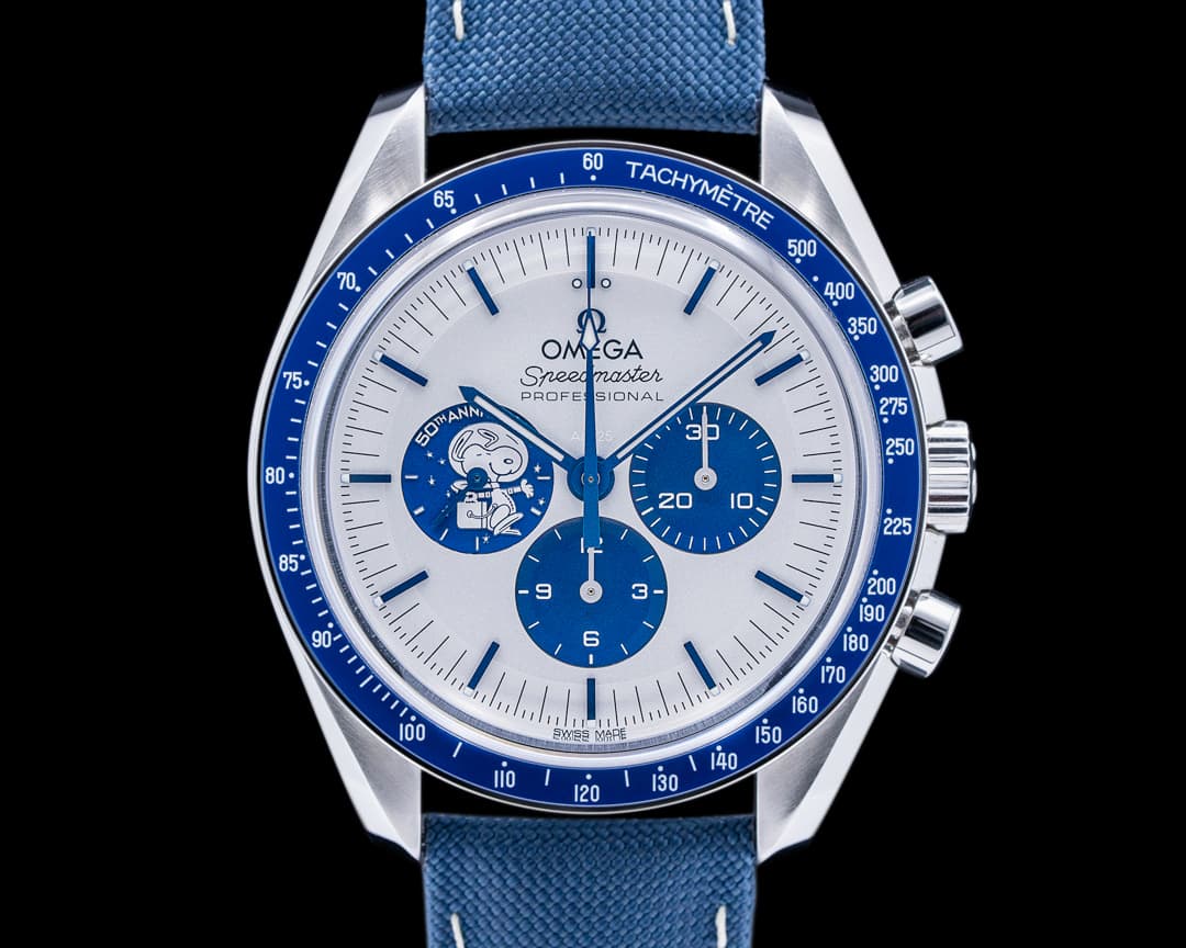 Omega Speedmaster Silver Snoopy Award 50th Anniversary