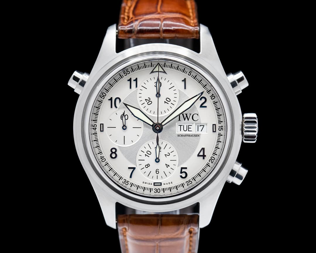 IWC Doppelchronograph SS Pilot Chronograph FULL SET