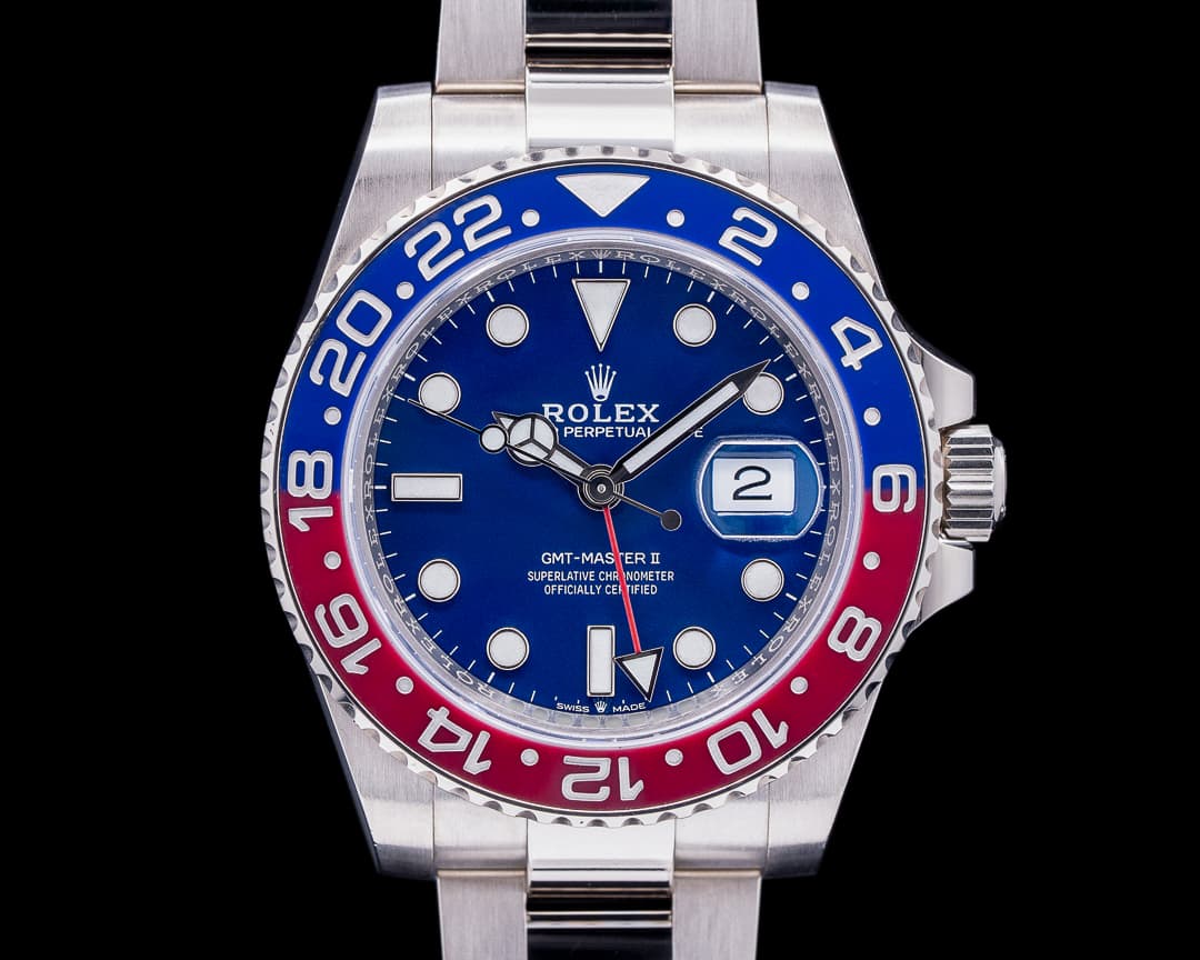 Rolex GMT Master II 126719 Ceramic Pepsi 18k Blue Dial 2021