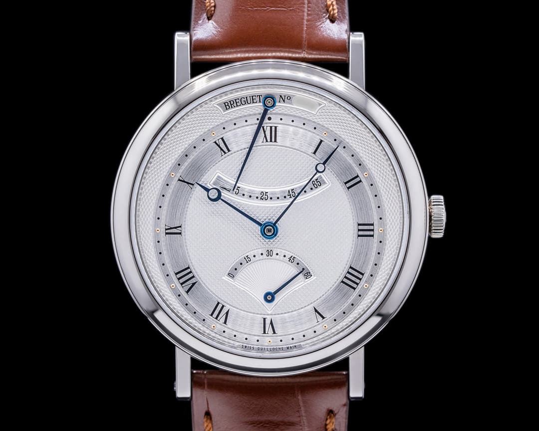 Breguet Classique Retrograde Seconds 18K White Gold / Deployant