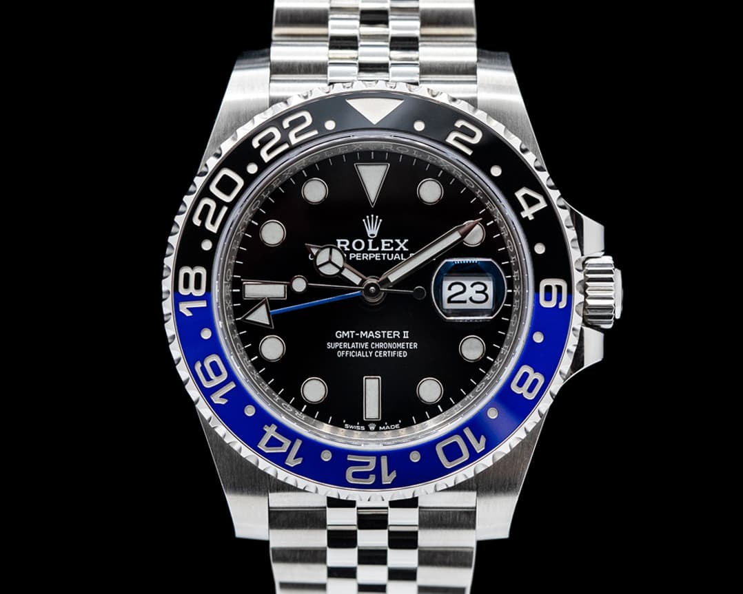Rolex GMT Master II 126710BLNR Ceramic "Batman" SS / Jubilee 