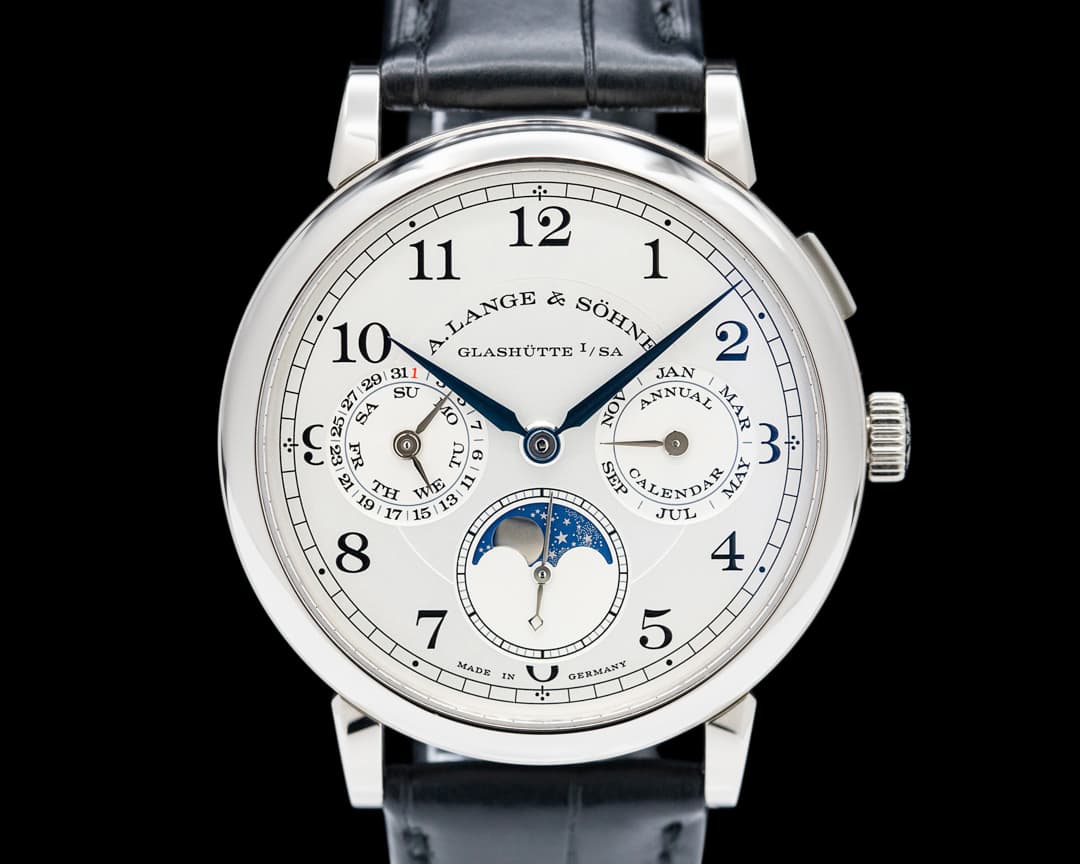 A. Lange and Sohne 1815 238.026 Annual Calendar 18k White Gold 2019