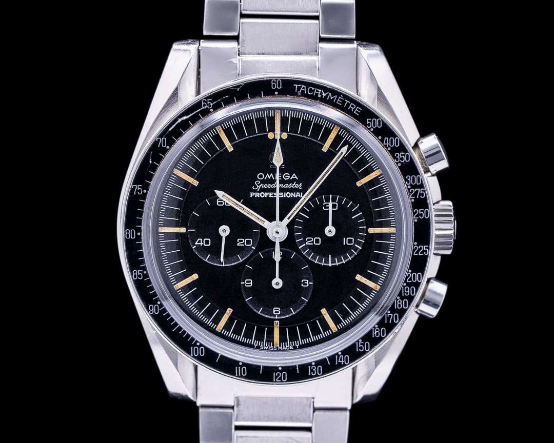 Omega Vintage Speedmaster Professional SS CB CASE RARE c. 1967