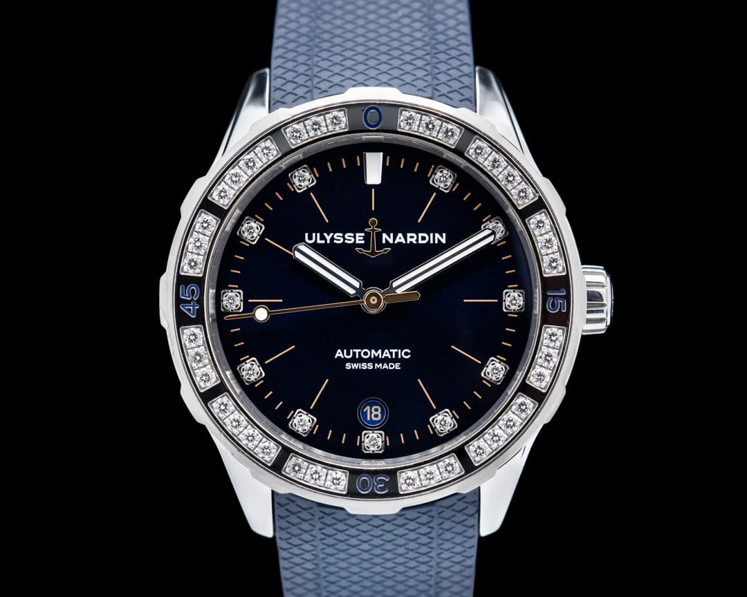 Ulysse Nardin Diver Diamond Dial / Diamond Bezel