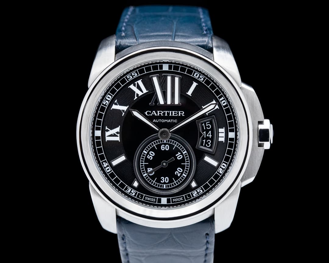 Cartier Calibre de Cartier Automatic Black Dial SS