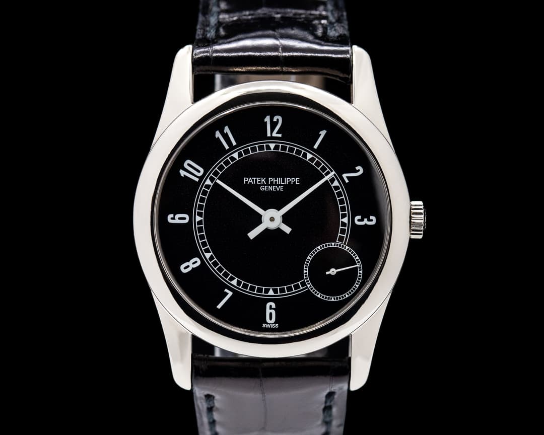 Patek Philippe Calatrava Automatic 18K White Gold / Deployant 
