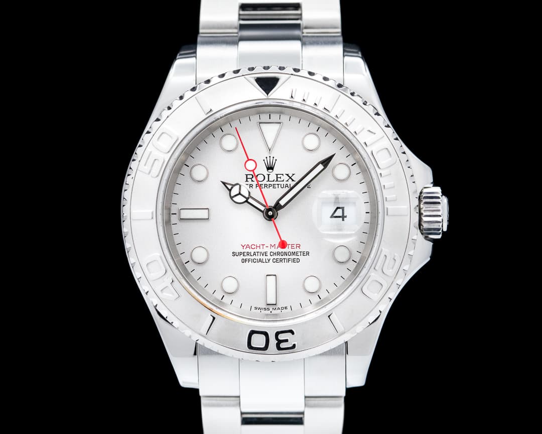Rolex Yacht Master 16622 Platinum Bezel 