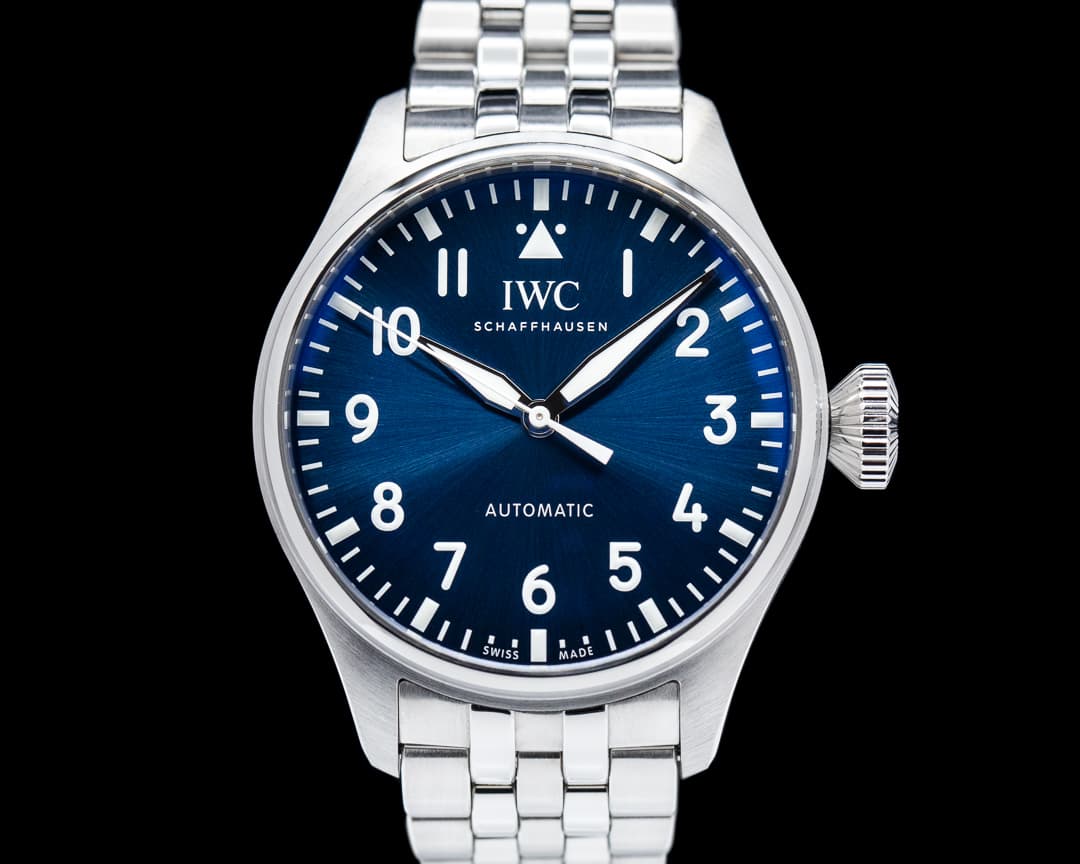 IWC Big Pilot's Watch IW329304 43mm Blue Dial Bracelet