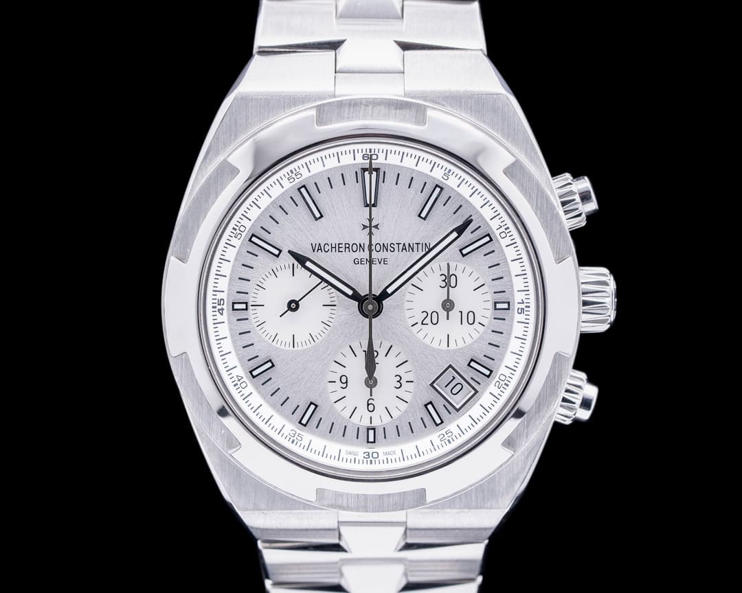 Vacheron Constantin Overseas Chronograph 5500V Silver Dial SS / Bracelet