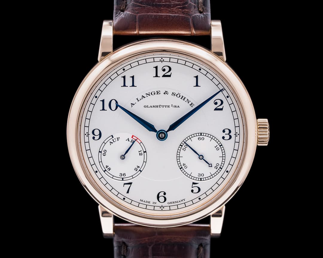 A. Lange and Sohne 1815 Up & Down 234.032 18K Rose Gold 