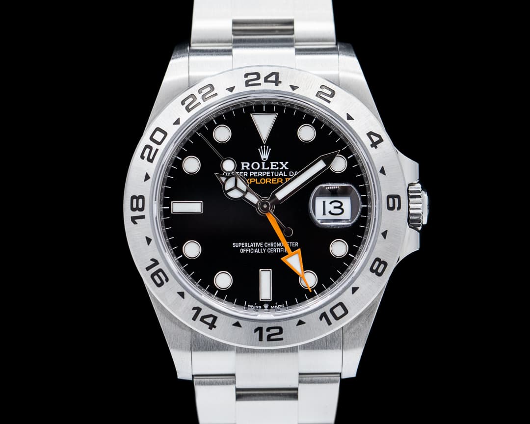 Rolex Explorer II 226570 Black Dial SS 