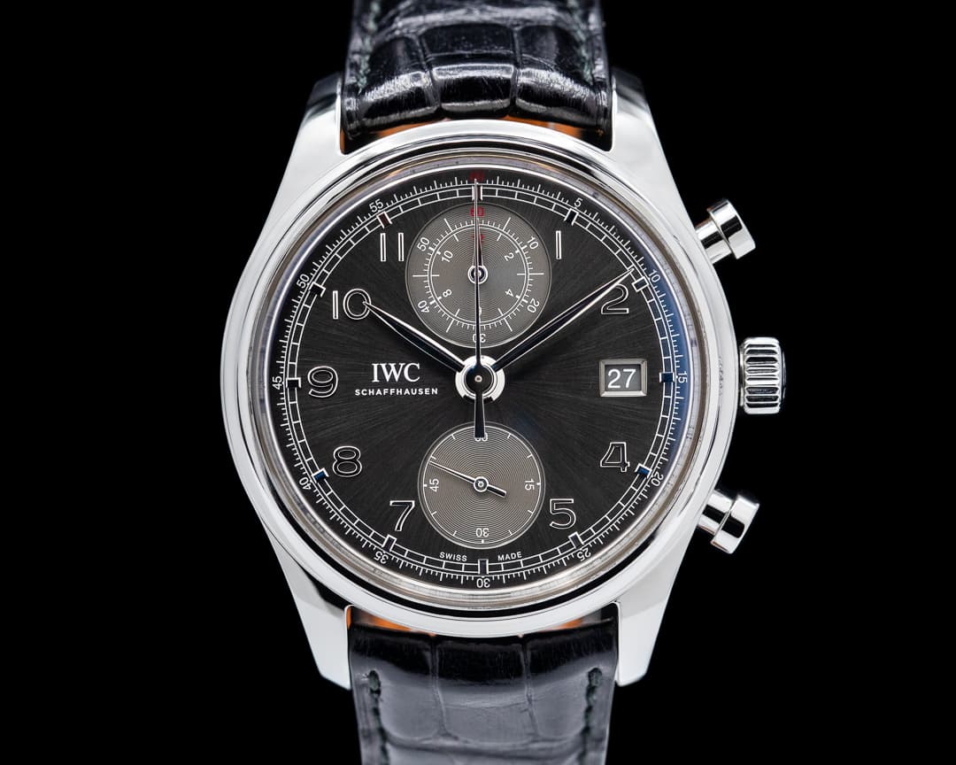 IWC Portuguese Chronograph Classic SS / Grey Dial 