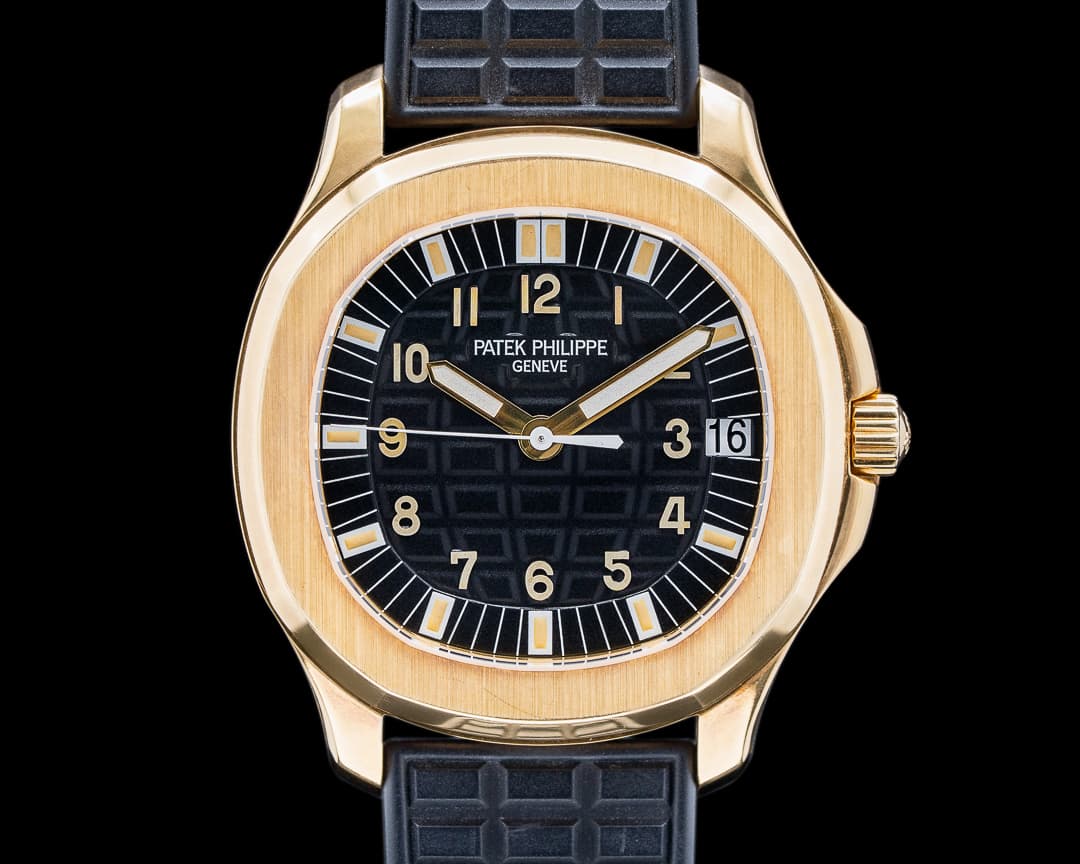 Patek Philippe Large Aquanaut 5065
18k / Rubber FULL SET ORIGINAL OWNER WOW