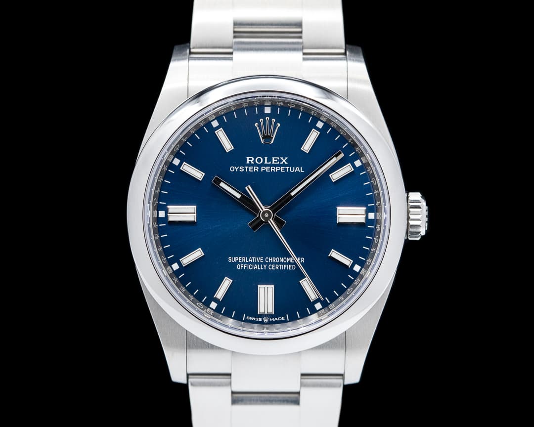 Rolex Oyster Perpetual 126000 36MM SS Blue Dial 2021