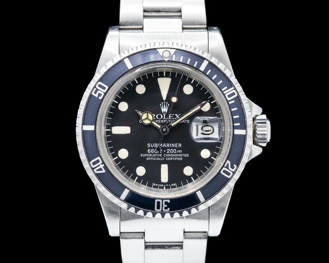 Rolex Submariner 1680 SS Matte Dial Circa 1979 