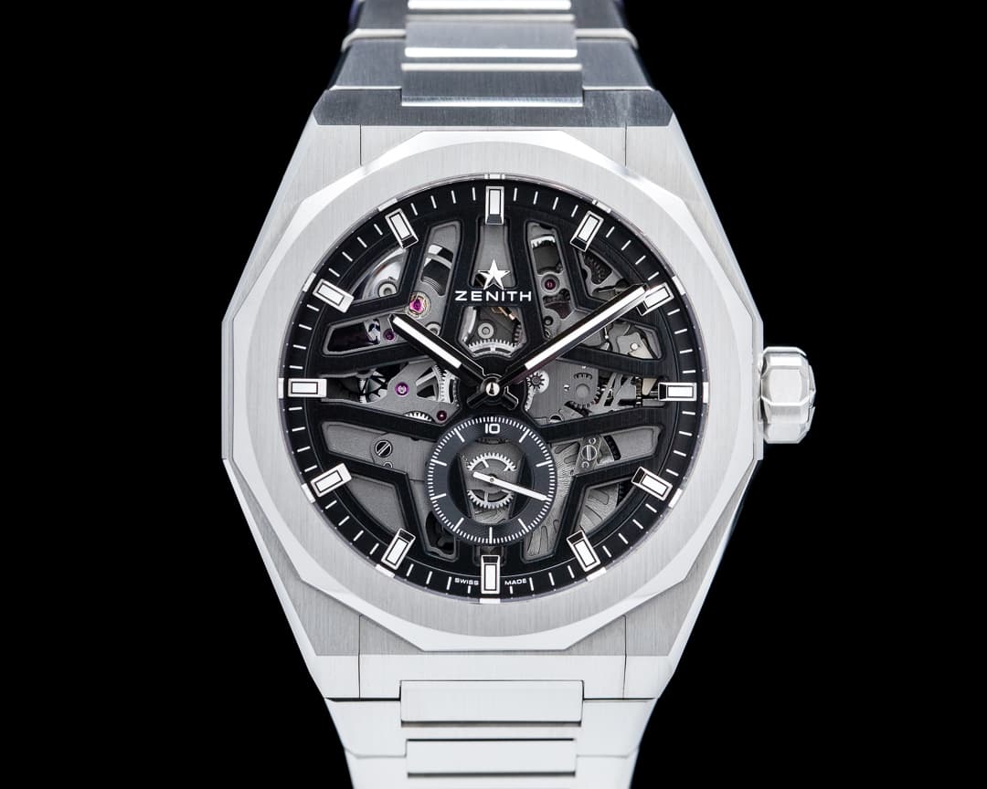 Zenith Defy Skyline Skeleton Black SS NEW MODEL 2023 