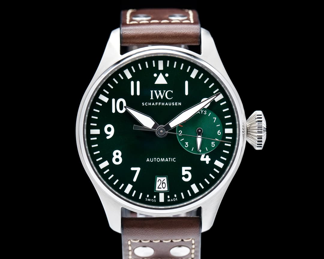 IWC Big Pilot SS IW501015 46MM Green Dial