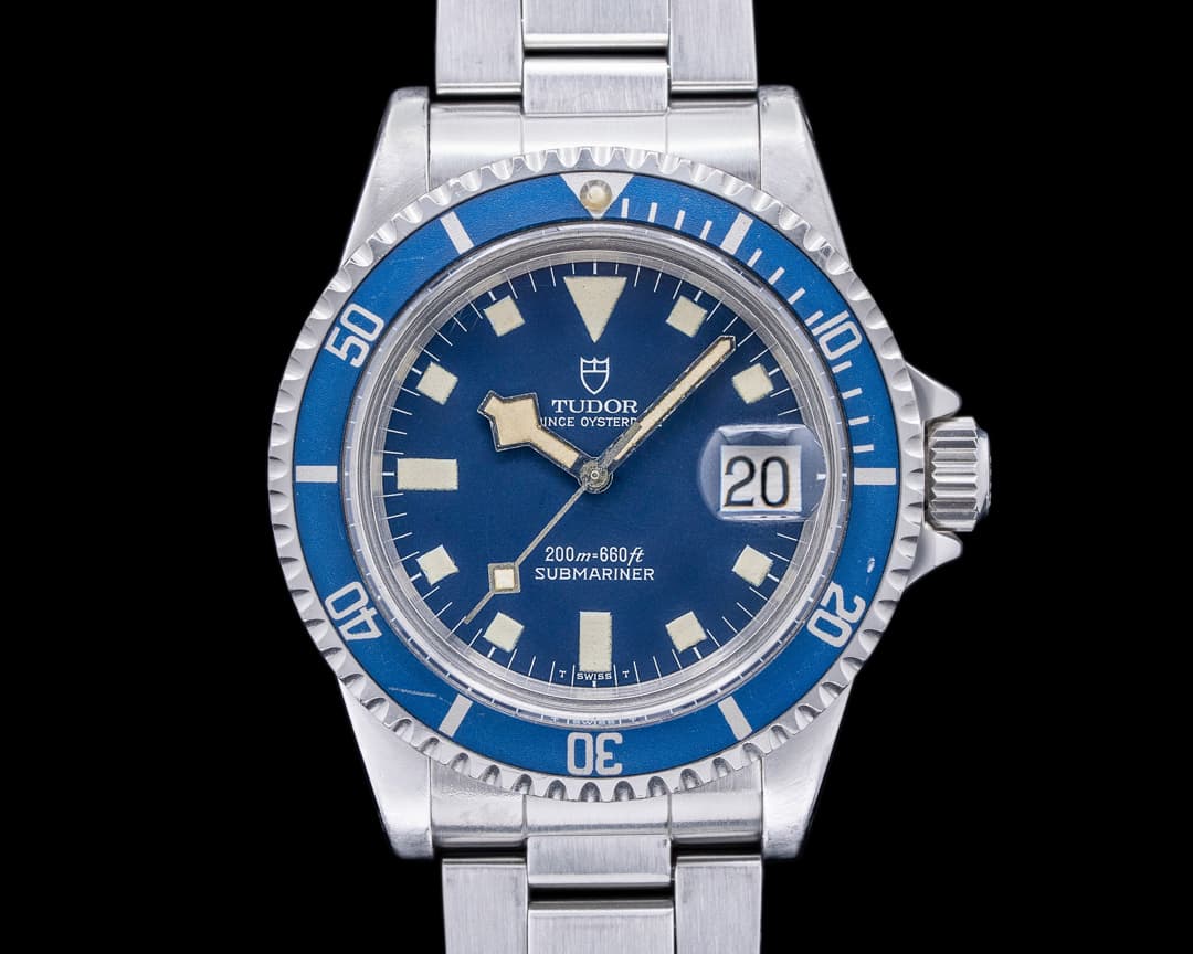 Tudor Submariner "Snowflake" BLUE Matte Dial SHARP c. 1981