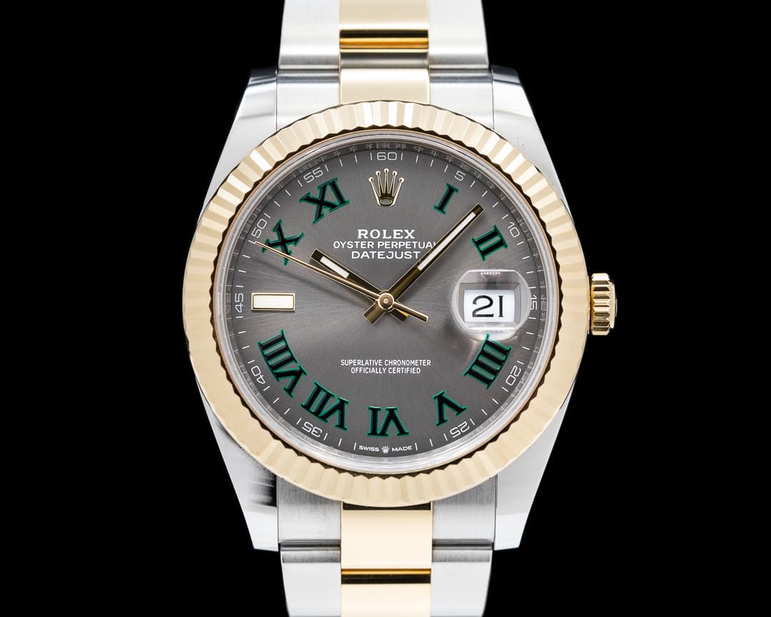 Rolex Datejust II 126333 "Wimbledon" Dial 18K / SS 41MM 2021