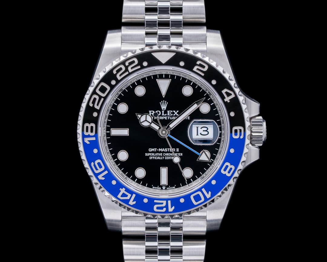 Rolex GMT Master II 126710BLNR Ceramic "Batman" SS / Jubilee 2023 UNWORN