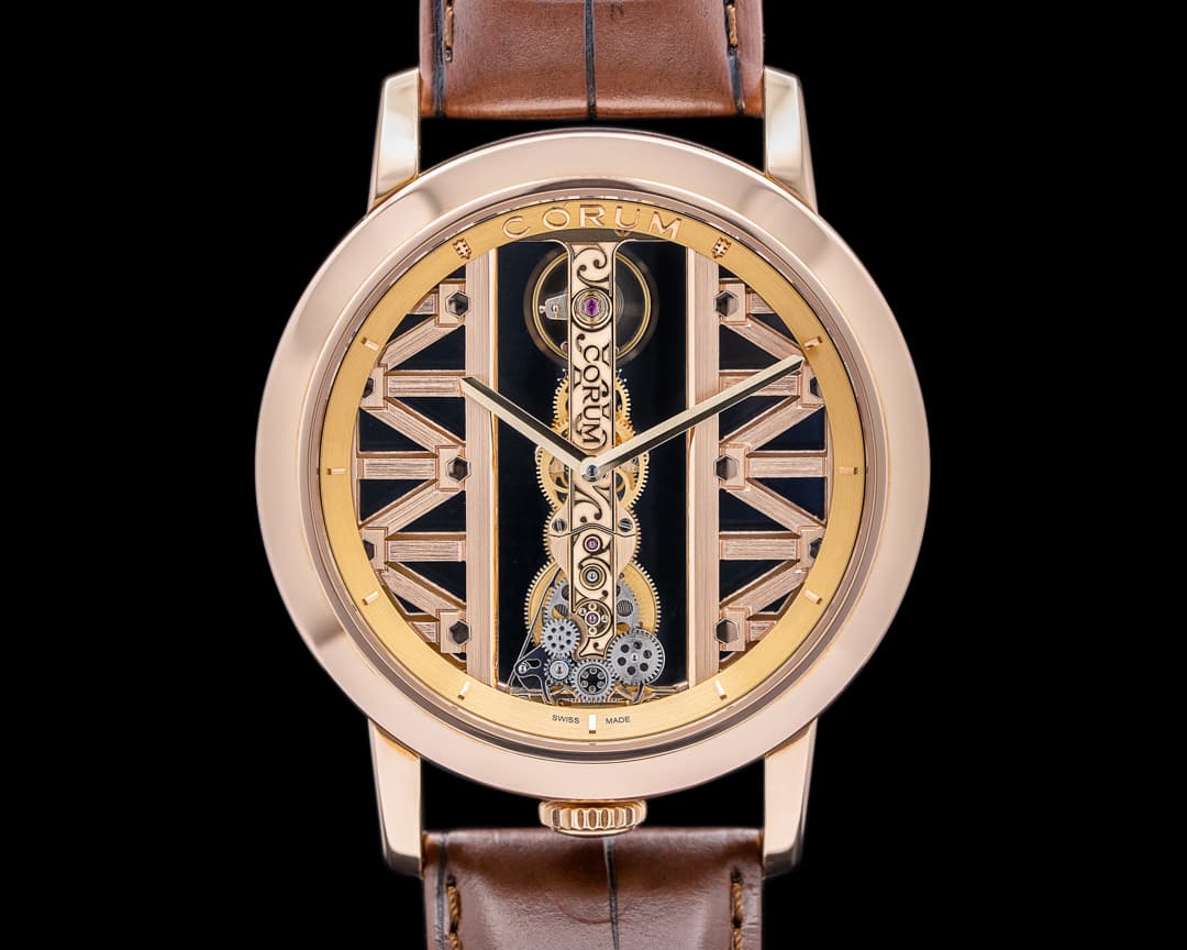 Corum Golden Bridge 18K Rose Gold