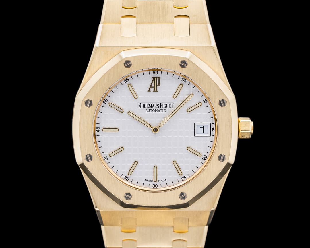 Audemars Piguet Royal Oak Jumbo 15202BA 18k Yellow Gold FULL SET