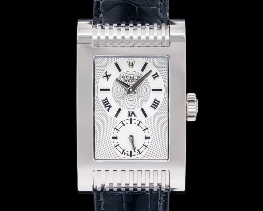 Rolex Cellini Prince 18K White Gold / WG Deployant Buckle