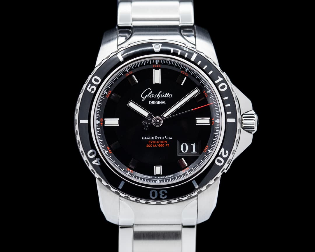 Glashutte Original Sport Evolution Panorama Date SS / SS