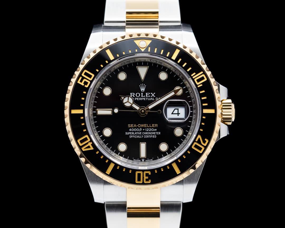 Rolex Sea Dweller 126603 "Two-Tone" SS / 18k Yellow Gold